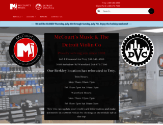 thedetroitviolincompany.com screenshot