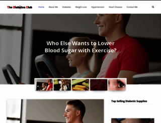 thediabetesclub.com screenshot