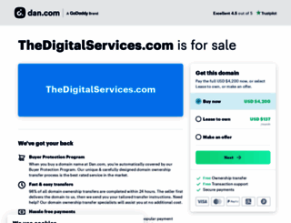 thedigitalservices.com screenshot