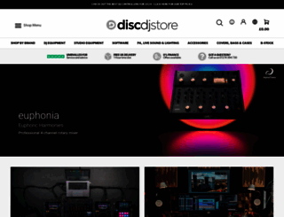 thediscdjstore.com screenshot