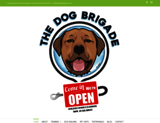 thedogbrigade.com.au screenshot