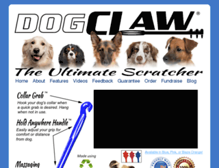thedogclaw.com screenshot