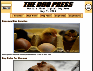 thedogpress.com screenshot