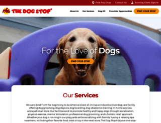 thedogstop.com screenshot