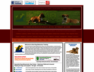 thedogtrainer.co.uk screenshot