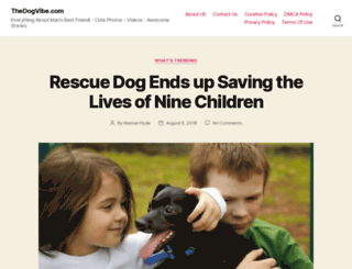 thedogvibe.com screenshot