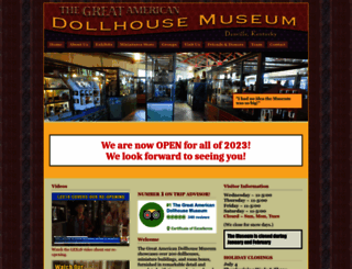 thedollhousemuseum.com screenshot