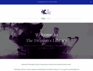 thedragonslibrary.net screenshot