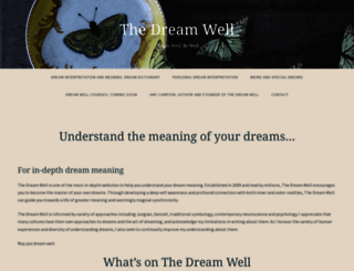 thedreamwell.wordpress.com screenshot