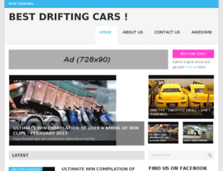 thedriftingcars.com screenshot