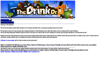 thedrinkdr.com screenshot