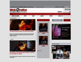 thedrinknation.com screenshot
