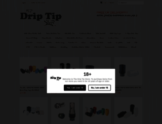 thedriptipstore.com screenshot