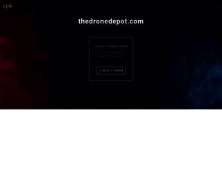 thedronedepot.com screenshot