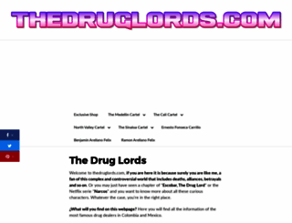 thedruglords.com screenshot