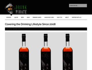 thedrunkpirate.com screenshot