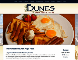 thedunesrestaurant.com screenshot
