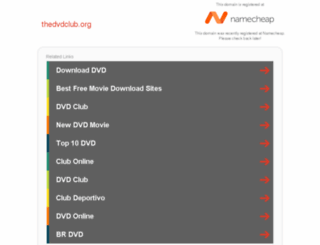 thedvdclub.org screenshot