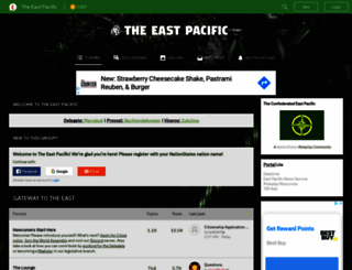 theeastpacific.com screenshot