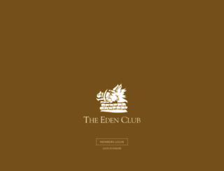 theedenclub.co.uk screenshot
