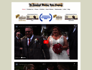 theedinburghweddingvideocompany.co.uk screenshot