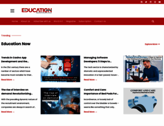theeducationmagazine.com screenshot