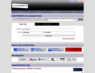 theelectronicsjob.com screenshot