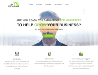 theelitenetworker.com screenshot