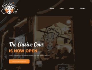 theelusivecow.com screenshot