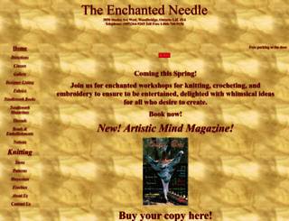 theenchantedneedle.net screenshot