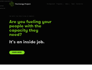 theenergyproject.com screenshot