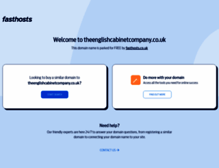 theenglishcabinetcompany.co.uk screenshot