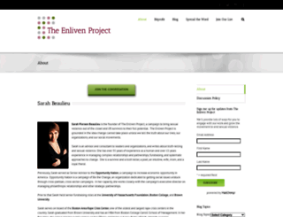 theenlivenproject.com screenshot
