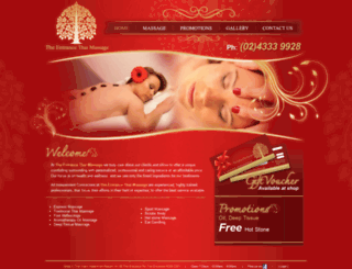 theentrancethaimassage.com.au screenshot