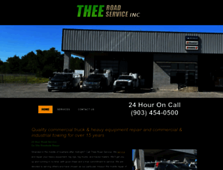 theeroadservice.com screenshot