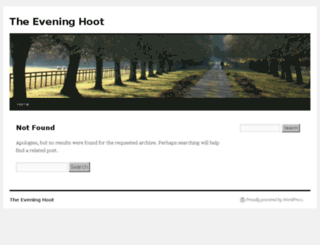 theeveninghoot.com screenshot