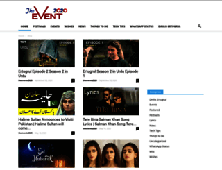theevents2020.com screenshot