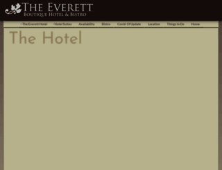 theeveretthotel.com screenshot