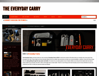 theeverydaycarry.com screenshot