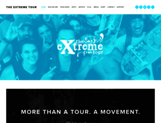 theextremetour.com screenshot