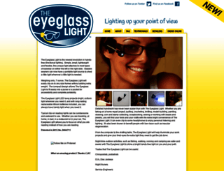 theeyeglasslight.com screenshot