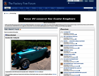 thefactoryfiveforum.com screenshot
