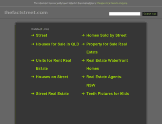 thefactstreet.com screenshot
