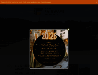 thefairwaysliving.com screenshot