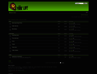 thefakelife.com screenshot