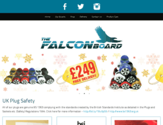 thefalconboard.com screenshot