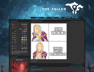thefallen-guild.com screenshot