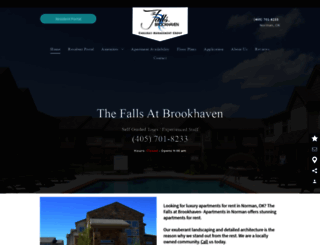 thefallsatbrookhaven.com screenshot
