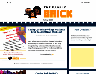 thefamilybrick.com screenshot