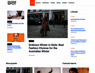 thefashionspot.com.au screenshot